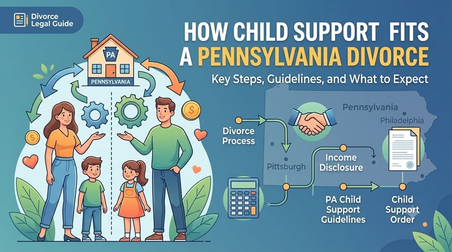 How Child Support Fits Into a Pennsylvania Divorce